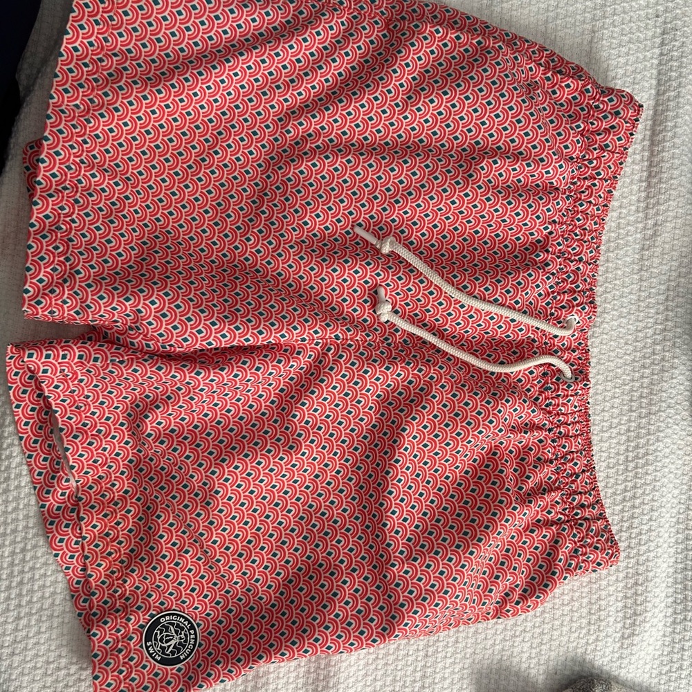 Original Penguin Swim Recycled poly board short